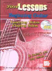 First Lessons Beginning Guitar Notes & Solos Book & CD