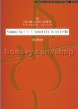 Sonata No.1 in E minor Op. 38 (Julian Lloyd Webber Performing Edition) 