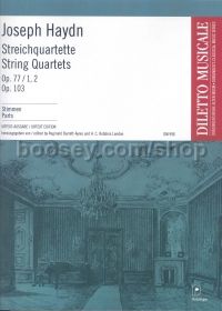 String Quartets Op. 77 & 103 Parts 