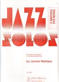 Jazz Solos Vol. 2 for Tenor Sax