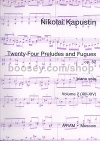 Preludes & Fugues (24) Op. 82 vol.2