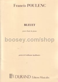 Bleuet - Chant Et Piano