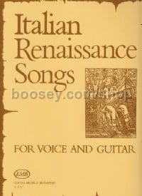 Italian Renaissance Songs Z8787 **s/i O