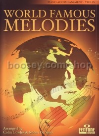 World Famous Melodies Violin Piano Accomps 