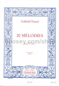 20 Mélodies Vol. 2 (Mezzo)