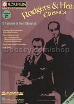 Jazz Play Along 21 Rodgers & Hart Classics (Jazz Play Along series) Book & CD