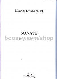 Sonate Cl/Flute & Piano