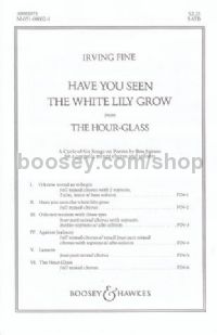 The Hour-Glass (No. 6 from The Hour-Glass) (SATB)