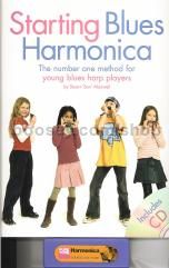 Starting Blues Harmonica Book & CD/Harmonica