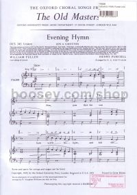 Evening Hymn Unison Voices