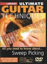 Ultimate Guitar Techniques Sweep Picking DVD 