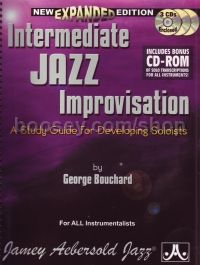 Intermediate Jazz Improvisation (Book & CD) (Jamey Aebersold Jazz Play-along)