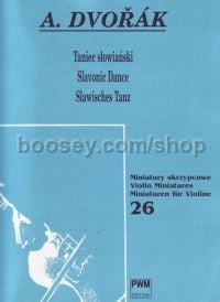Slavonic Dance Op. 72 No.10 Violin/Piano 