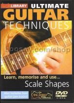 Ultimate Guitar Techniques Scale Shapes (Lick Library series) DVD
