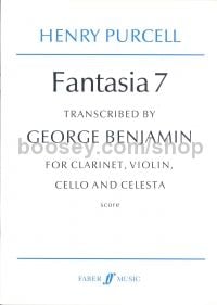 Fantasia 7 After Henry Purcell (Clarinet, Violin, Violoncello & Celesta)