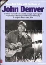 Learn Folk Guitar With Music of John Denver Book & CD 