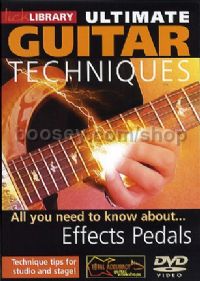 Ultimate Guitar Techniques Effects Pedals Lick Lib
