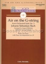 Air On The G String Violin/Piano CD Solo Series