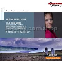 Piano Rarities: Erwin Schulhoff (Phoenix Edition Audio CD 2-disc set)