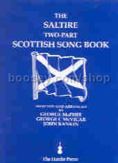 Saltire 2-Part Scottish Song Book