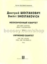 Unfinished Quartet 1961 (Parts)