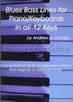 Blues Bass Lines For piano/Keyboards In All 12 Keys