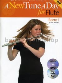 A New Tune A Day for Flute (Book & CD/DVD)