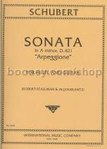 Sonata in A minor D821 "Arpeggione" (arr. flute & guitar)