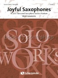 Joyful Saxophones for saxophone section (score)