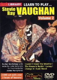 Learn To Play . . . Stevie Ray Vaughan 2 (Lick Library series) DVD