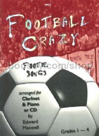 Football Crazy Footie Songs Clarinet (Book & CD)