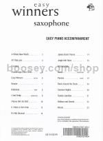 Easy Winners - Alto Saxophone (piano accompaniment)