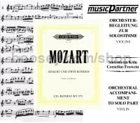 Adagio K261; 2 Rondos K269 & K373 (CD Only) (MusicPartner Play-Along series)