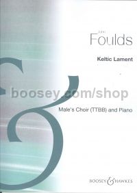 Keltic Lament TTBB & piano