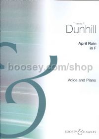 April Rain in F for Voice & Piano