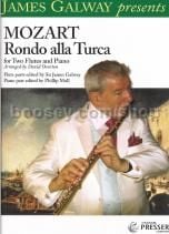 Rondo All Turca 2 Flutes & piano