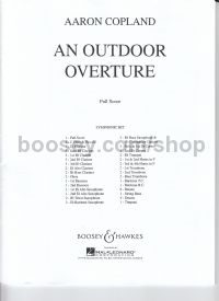 Outdoor Overture (Symphonic Band Full score)