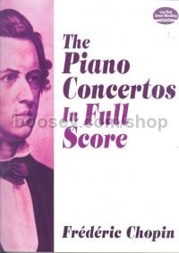Piano Concertos (Dover Full Scores)