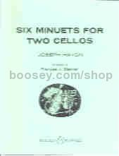 6 Minuets (2 Cellos)