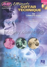 Ultimate Guitar Technique Musicians Institute (Book & CD)