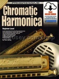 Progressive Chromatic Harmonica beginners (Book & CD) 