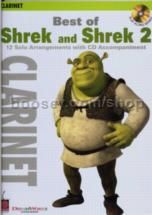 Shrek & Shrek 2 Best Of Clarinet (Book & CD)
