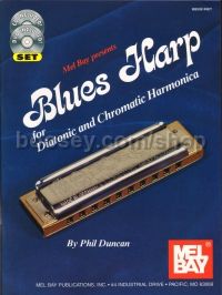 Blues Harp Diatonic And Chromatic (Book & CD/DVD) 