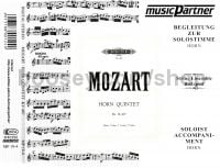 Horn Quintet in EFlat K407 (CD Only) (MusicPartner Play-Along series)