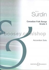 Canadian Folk Songs (Chansons Populaires Canadiennes) Grade3 for Accordion Solo