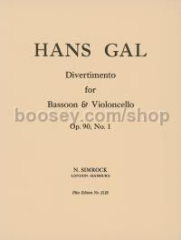 Divertimento Op. 90/1 Cello & Basson 