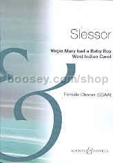 Virgin Mary Had A Baby Boy (SSAA (Choral Score)