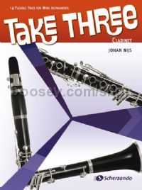 Take Three for clarinet (score & parts)