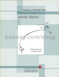 Kettle Battle. 3 Movements (1987) (4 Timpani)