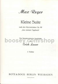 Little Suite fr Aus meinem Tagebuch Op. 82 (String Orchestra Parts)